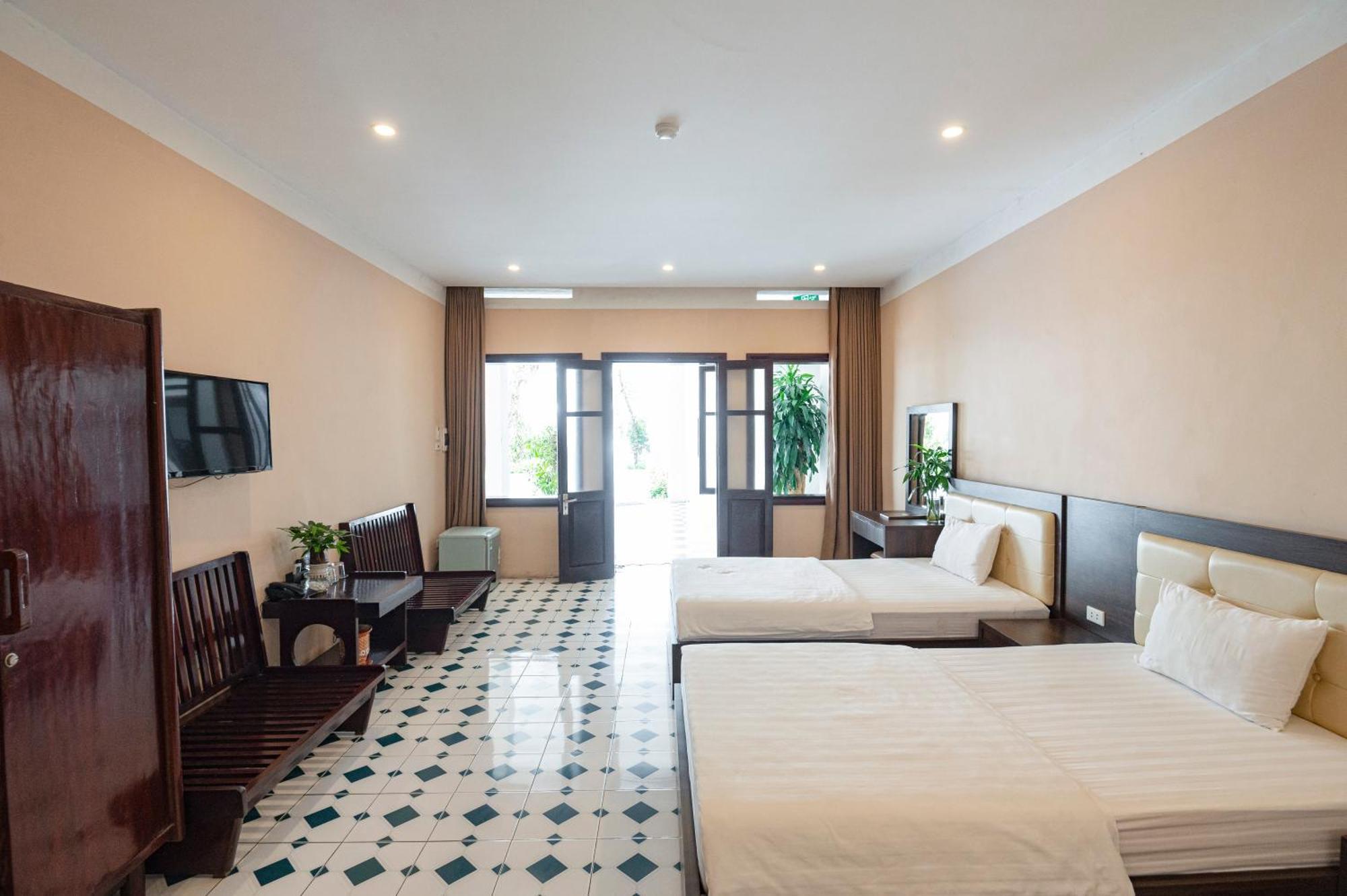 Hotel Khach San Det Nam Dinh Exterior foto