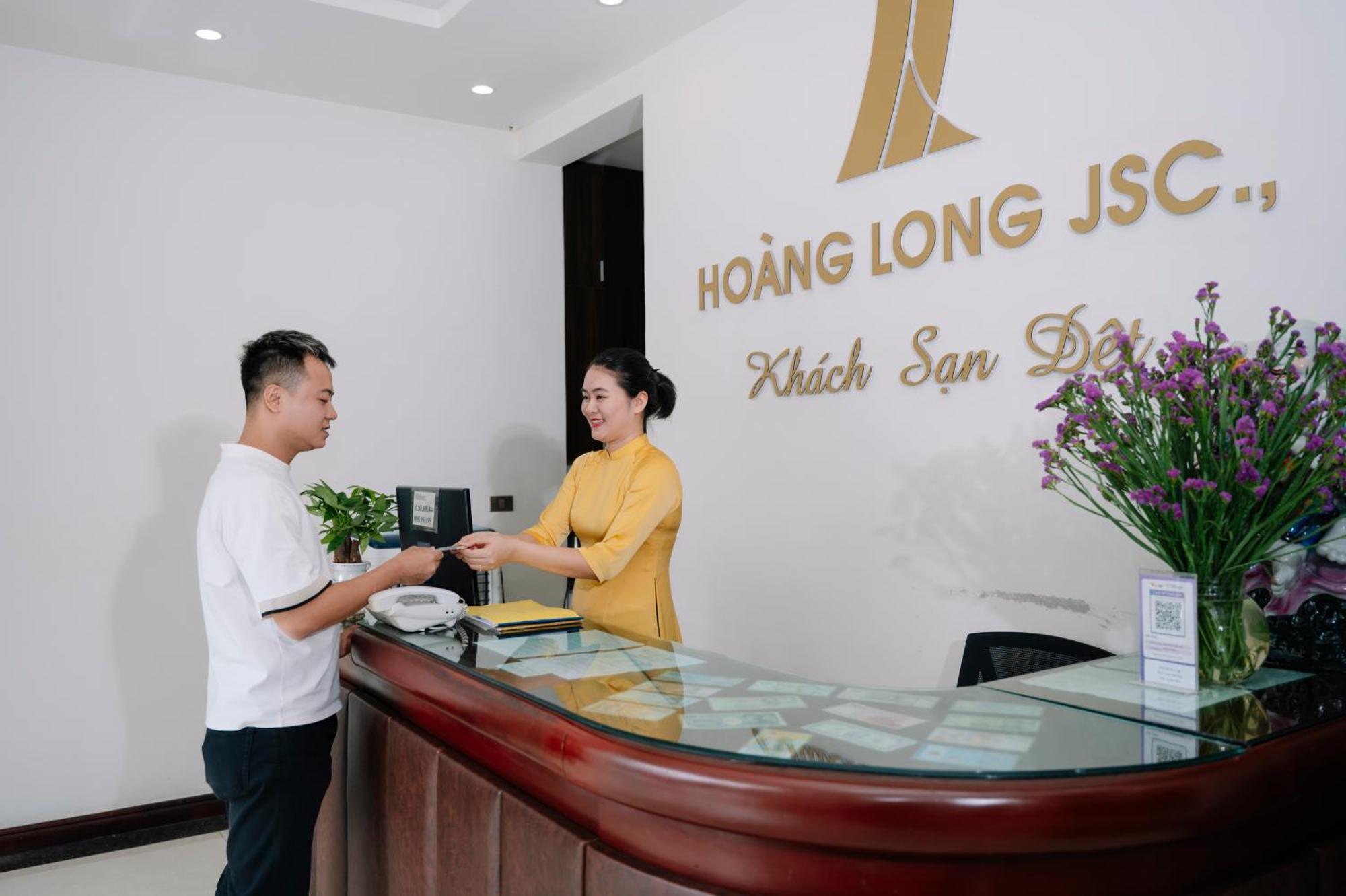Hotel Khach San Det Nam Dinh Exterior foto