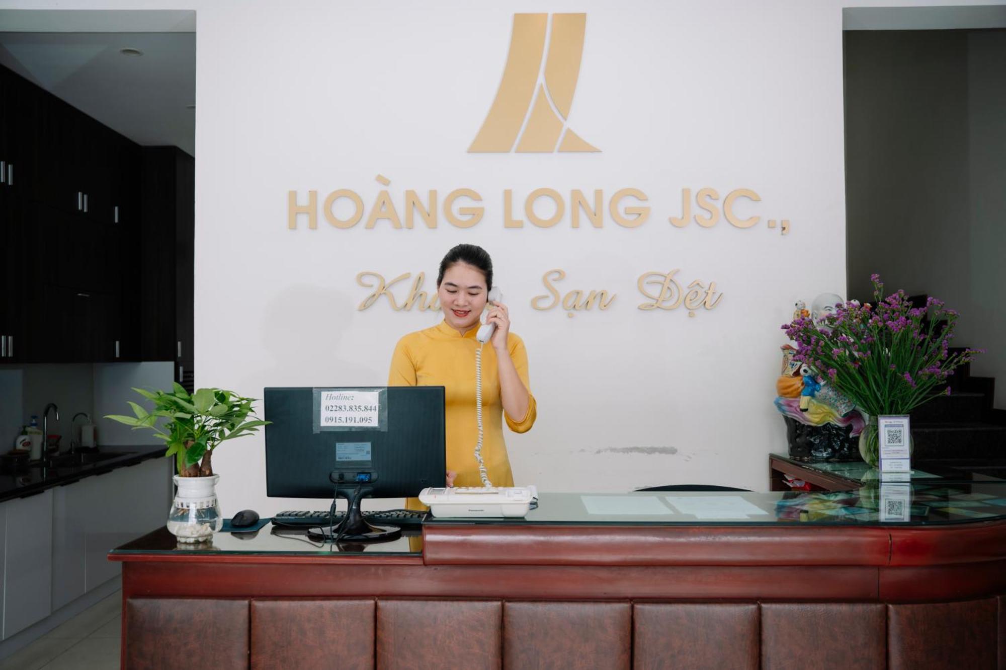 Hotel Khach San Det Nam Dinh Exterior foto