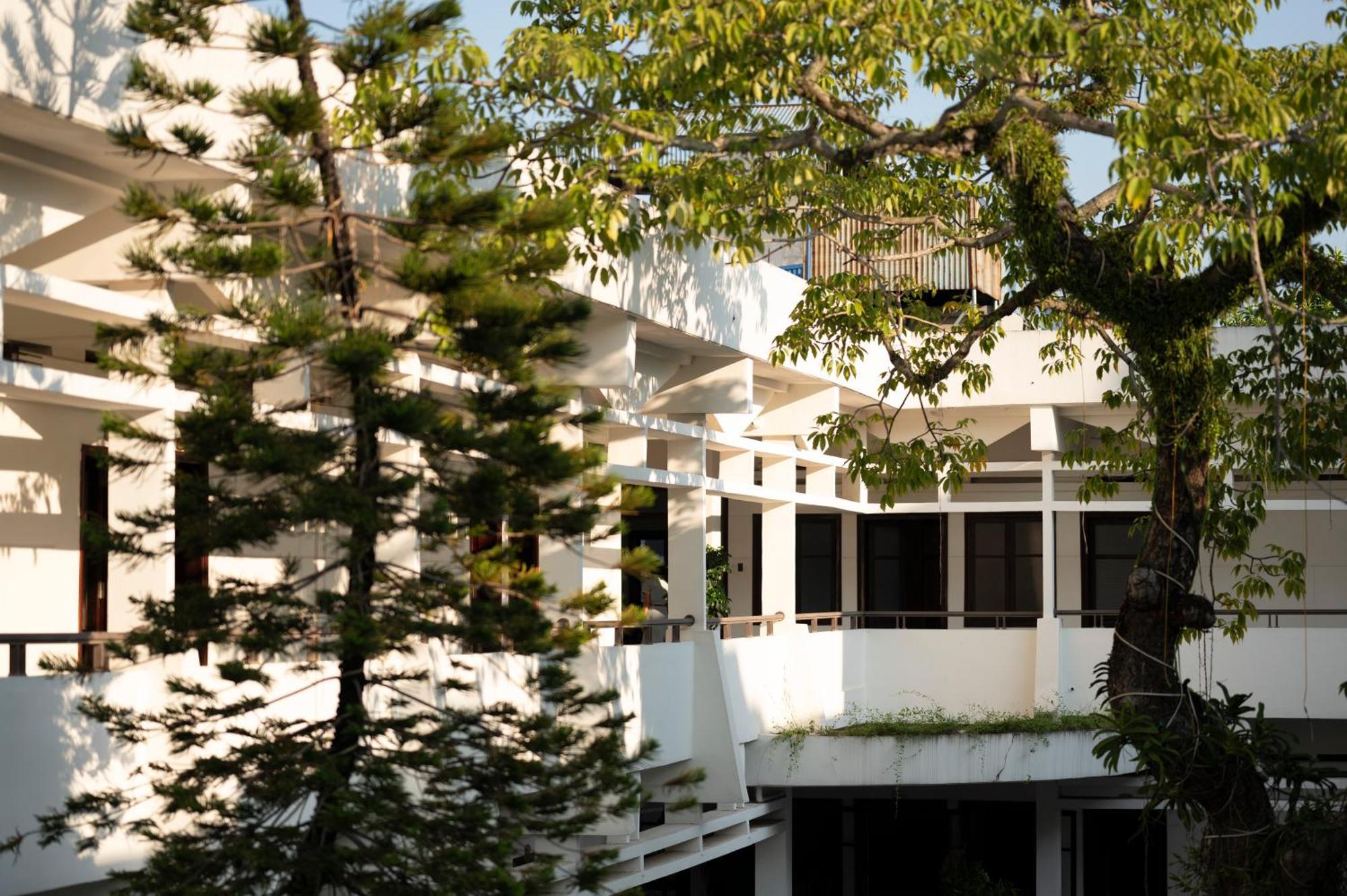 Hotel Khach San Det Nam Dinh Exterior foto