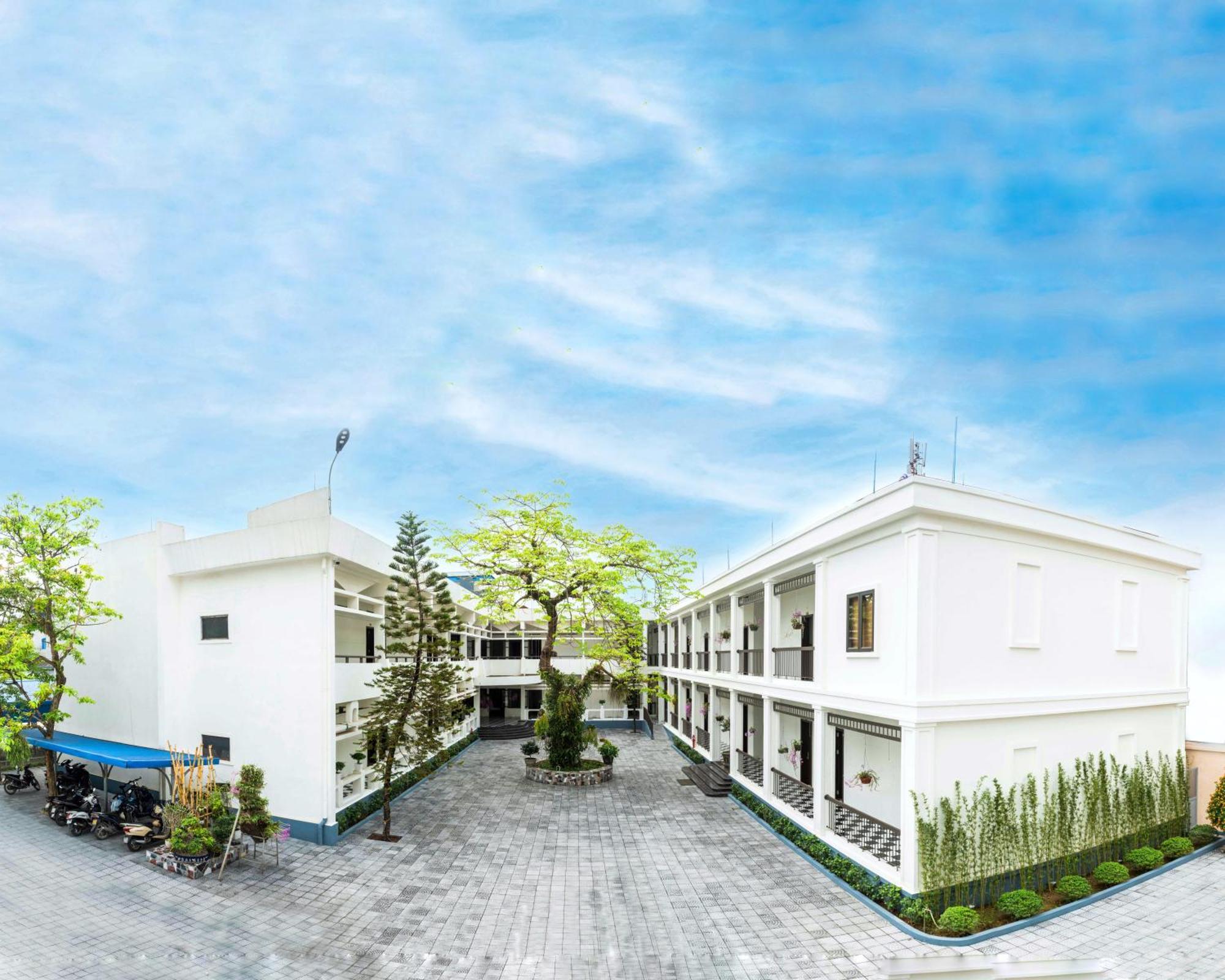 Hotel Khach San Det Nam Dinh Exterior foto